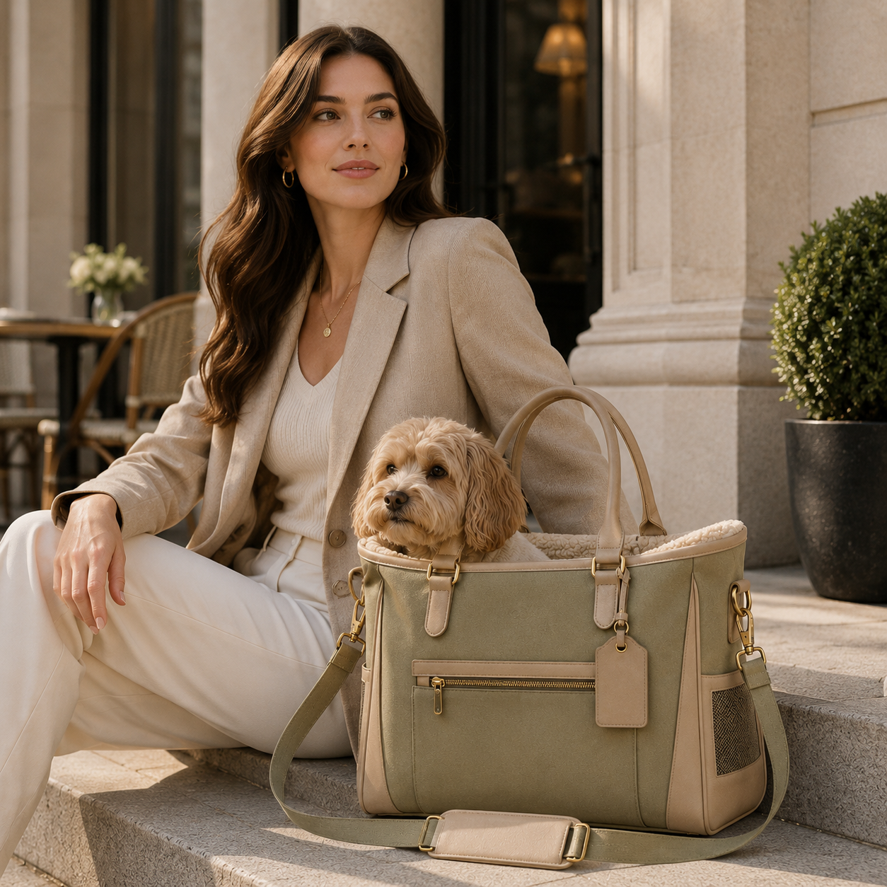 NOMA City Carry – Premium Evcil Hayvan Taşıma Çantası